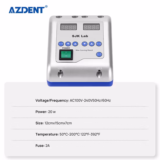 Azdent LED Visual Control Button 20W 4L Sjk Elektrisches Wachsmesser