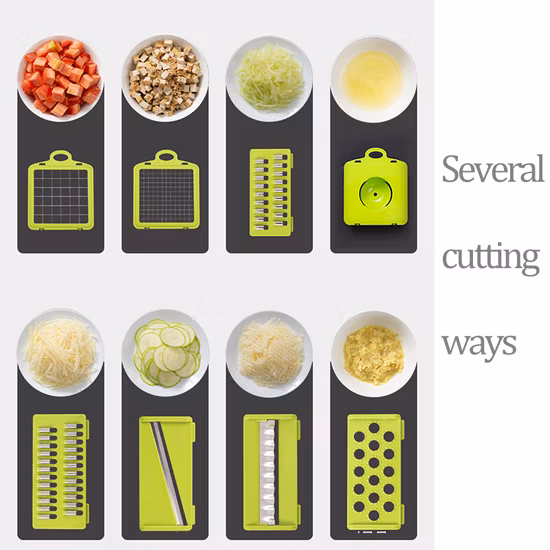 Professionelle Multifunktionsreibe aus Edelstahl, ideal für Parmesan, Gemüse und Ingwer